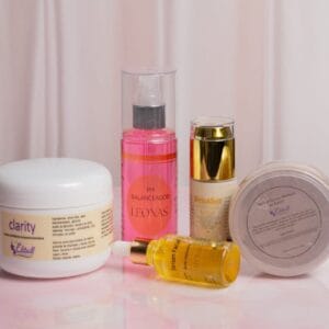 kit del cuidado de la piel completo.